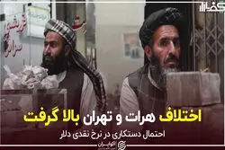 اختلاف هرات و تهران بالا گرفت