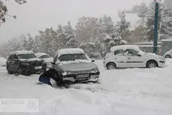 بارش نیم متری برف در این شهر