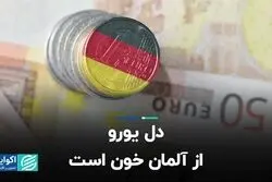  دل یورو از آلمان خون است