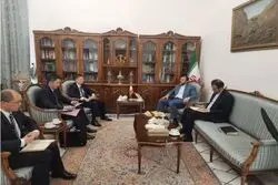 دیدار و گفتگوی سفیر چین با غریب‌آبادی