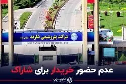 عدم حضور خریدار برای شاراک