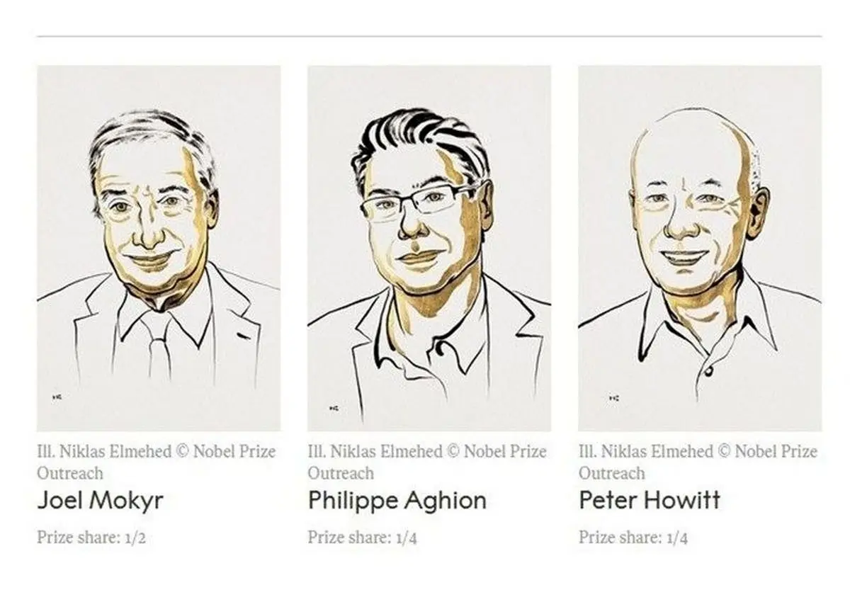 نوبل برای نظریه‌پرداز پویایی رشد، آگیون و اقتصاد نوآوری