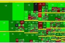 رشد تعداد سهم‌های سبز