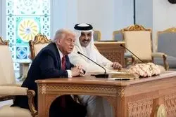گفت‌وگوی ترامپ و امیر قطر درباره تنش‌ها میان ایران و آمریکا