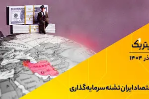 تیتر یک | اقتصاد ایران تشنه سرمایه‌گذاری