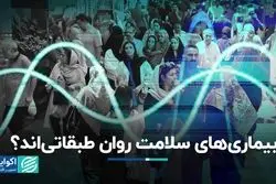 بیماری‌های سلامت روان طبقاتی‌اند؟  