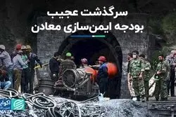 سرگذشت عجیب بودجه ایمن‌سازی معادن  