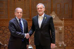 نخست‌وزیر پاکستان با پزشکیان دیدار کرد