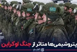 پتروشیمی ها متاثر از جنگ اوکراین