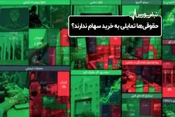 حقوقی‌ها تمایلی به خرید سهام ندارند؟