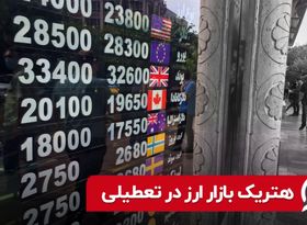 هتریک بازار ارز در تعطیلی