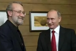 لاریجانی پیام رهبر انقلاب را به پوتین منتقل کرد