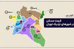 با ۳ میلیارد تومان کجای تهران خانه بخریم؟ + جدول