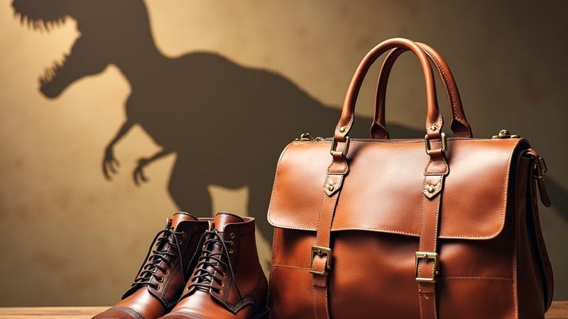 بازگشت تی‌رکس به دنیای مد؛ چرم دایناسوری در راه است؟