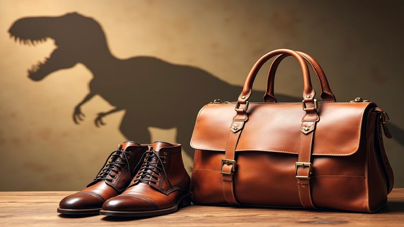 بازگشت تی‌رکس به دنیای مد؛ چرم دایناسوری در راه است؟