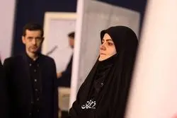 عکس|  تصویری از فرزندان رئیس جمهور در مصلی تهران