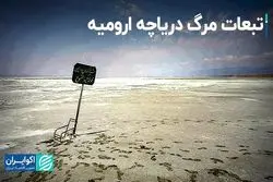 تبعات مرگ دریاچه ارومیه