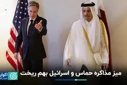 تعلیق میانجی‌گری قطر میان حماس و اسرائیل/ تعطیلی دفتر حماس در دوحه