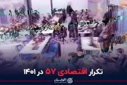 تکرار اقتصادی ۵۷ در ۱۴۰۱ 
