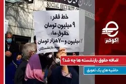 اضافه حقوق بازنشسته ها چه شد ؟