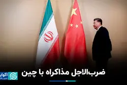 ضرب‌الاجل مذاکراه با چین