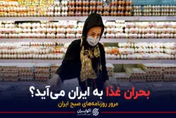 بحران غذا به ایران می‌آید؟ / پادکست برنامه صبحگاهی مرور روزنامه های امروز، ۱۷ فروردین ۱۴۰۱