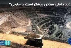 تهدید داخلی معادن بیشتر است یا خارجی؟ 