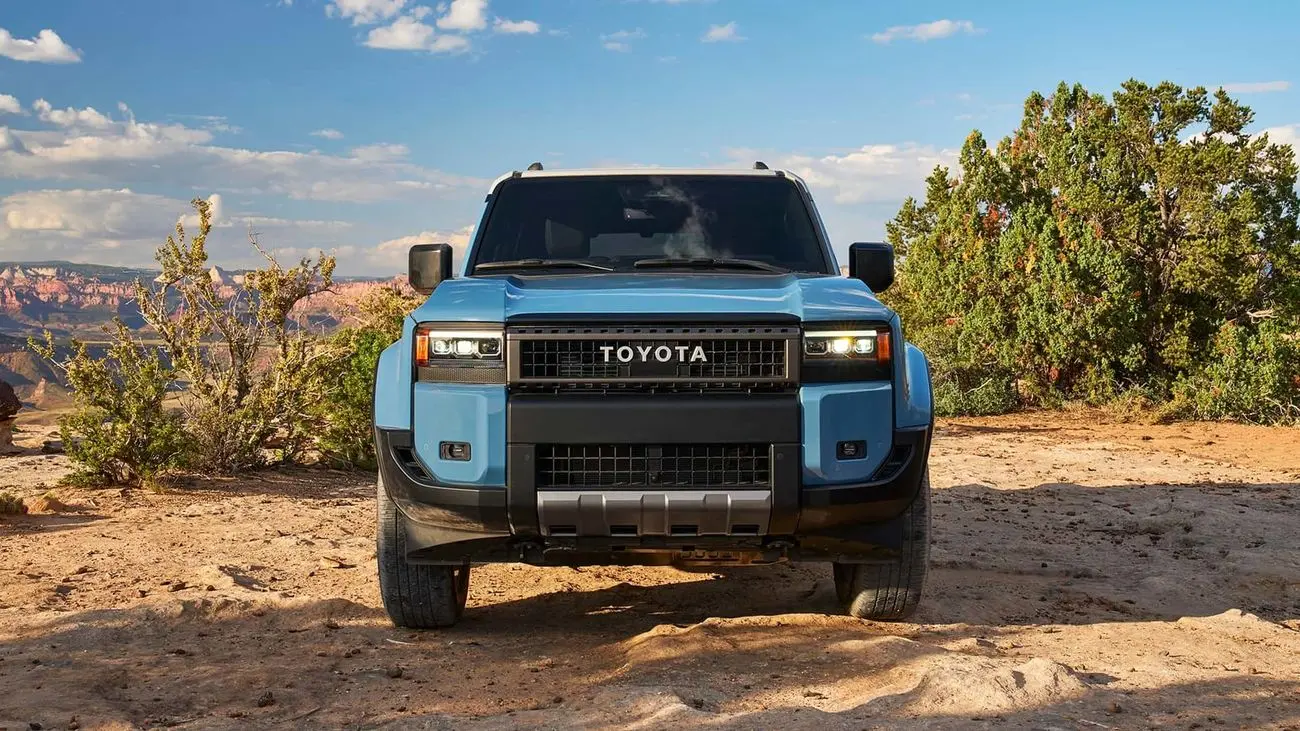 خاطره بازی تویوتا با لندکروزر جدید