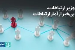 وزیر ارتباطات، بی‌خبر از آمار ارتباطات