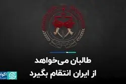 طالبان می‌خواهد از ایران انتقام بگیرد