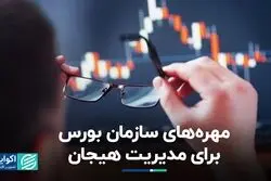 کارت‌های سازمان بورس برای کنترل هیجان