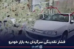 فشار نقدینگی سرگردان به بازار خودرو