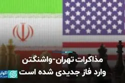 ورود مذاکرات تهران-واشنگتن به فاز جدید