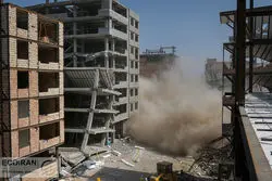 جزییات ریزش همزمان 5 ساختمان در خلازیر؛آخرین آمار کشته ها