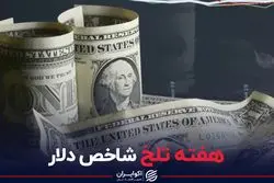 هفته تلخ شاخص دلار