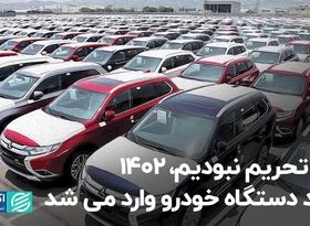 اگر تحریم نبودیم، 1402 چند دستگاه خودرو وارد می‌شد؟