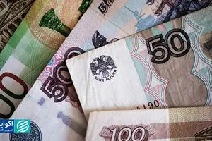 روبل پایین‌تر از شروع جنگ اوکراین