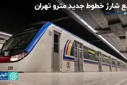 منبع شارژ خطوط جدید مترو تهران