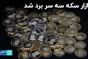 بازار سکه سه سر برد شد