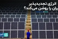 انرژی‌ تجدید‌پذیر ایران را روشن می‌کند؟