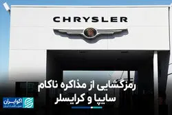 رمزگشایی از مذاکره ناکام سایپا و کرایسلر