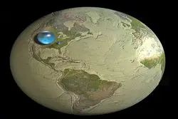 عکس ناسا از آب‌های روی کره زمین