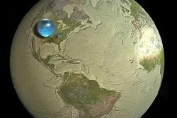 عکس ناسا از آب‌های روی کره زمین