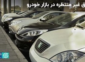 طوفان اطلس در بازار خودرو