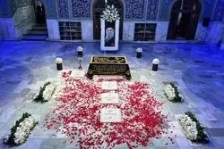 اولین تصاویر از قاب جدید آرامگاه رهبر شهید