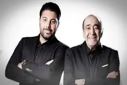 حضور احسان خواجه‌امیری در مراسم تشییع پدرش؛ قاب تلخ در کنار علیرضا افتخاری + ویدیو