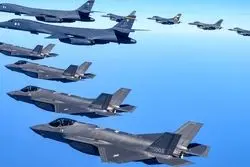 پرواز بمب‌افکن‌های استراتژیک آمریکا بر فراز خلیج فارس/ رزمایش مشترک ضدایرانی اسرائیل و کشورهای عربی