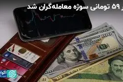 دلار ۵۹ تومانی سوژه معامله‌گران شد