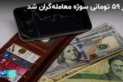 دلار ۵۹ تومانی سوژه معامله‌گران شد