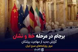 برجام در مرحله خط و نشان